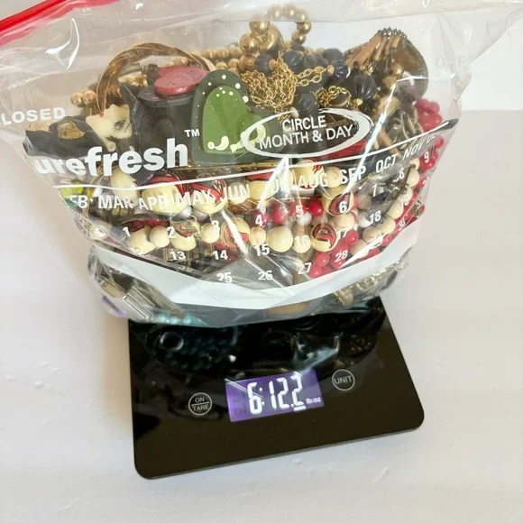 Jewelry Jar Lot Bulk Junk Drawer Vintage Modern Crafting Watch Necklace Ring - Picture 1 of 7